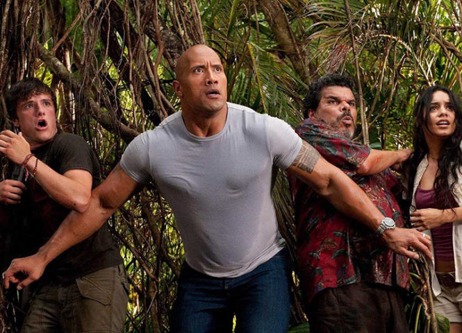 Dwayne "The Rock" Johnson in a scene from "Journey 2: The Mysterious Island"