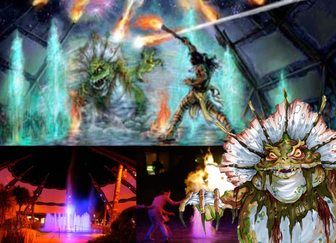 The "Power of NIghtfire!" show at Viejas Casino & Resort